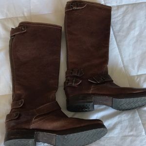 Frye Brown Leather Boots